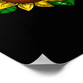 フラワーガスマスク ポスター (角)