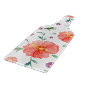 フラワーガラス切り板 – カップルのキッチンギフト カッティングボード (角)