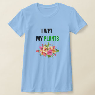 フラワーガーデニングTシャツ 植物好きのための服 花 Tシャツ