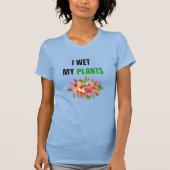 フラワーガーデニングTシャツ 植物好きのための服 花 Tシャツ (正面)