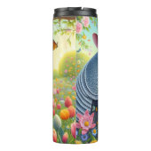 フラワーガーデンのアルマジロ タンブラー (裏面)