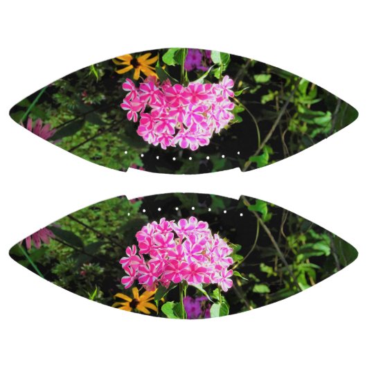 フラワーガーデンのペパーミントツイストフロックス アメリカンフットボール (パネル)