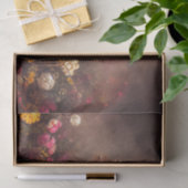 フラワーガーデンの不気味なスカル 薄葉紙 (ギフト)