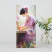 フラワーガーデンの少女 メニュー (スタンド正面)