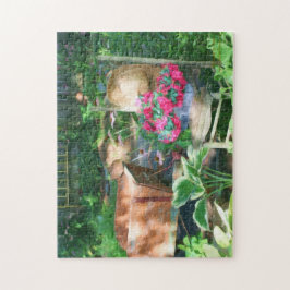 フラワーガーデンアレンジメントオイル塗装 ジグソーパズル