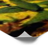 フラワーガーデンアンドバンガローバイウィンスローホーマー ポスター (角)