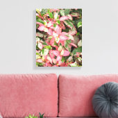 フラワーガーデンアート キャンバスプリント (インサイチュ (リビング))