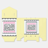 フラワーガーデンイエロー フェイバーボックス (見開き)