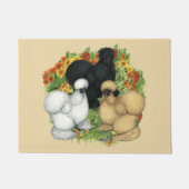 フラワーガーデンカイコ ドアマット (正面)