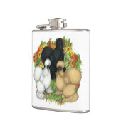 フラワーガーデンカイコ フラスク (左)