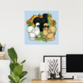 フラワーガーデンカイコ ポスター (ホームオフィス)