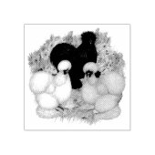 フラワーガーデンカイコ ラバースタンプ (インプリント)