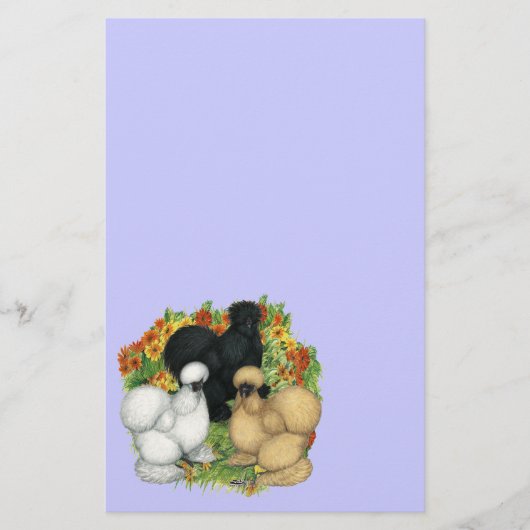 フラワーガーデンカイコ 便箋 (正面)