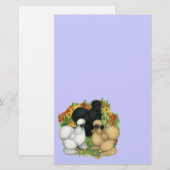 フラワーガーデンカイコ 便箋 (正面/裏面)