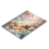 フラワーガーデンカタツムリ手帳ジャーナル ノートブック (左側)