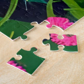 フラワーガーデンカラフルに登場する黒猫 ジグソーパズル (側面)