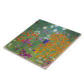 フラワーガーデングスタフクリムトファインアート タイル (側面)