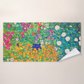 フラワーガーデングスタフクリムト バスタオル (バスタオル)