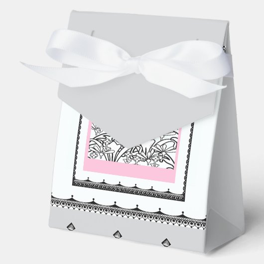 フラワーガーデングレー フェイバーボックス (正面)