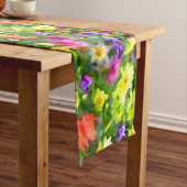 フラワーガーデンショートテーブルランナー ショートテーブルランナー (インサイチュ)