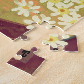 フラワーガーデンデジタルアートプリント ジグソーパズル (側面)