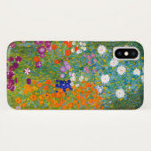 フラワーガーデンバイグスタフクリムトヴィンテージフローラ Case-Mate iPhoneケース (裏面(横))