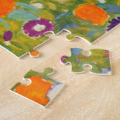 フラワーガーデンバイグスタフクリムト ジグソーパズル (側面)