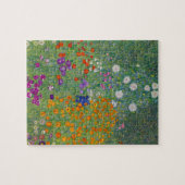 フラワーガーデンバイグスタフクリムト ジグソーパズル (横)
