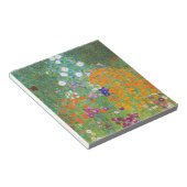 フラワーガーデンバイグスタフクリムト ノートパッド (アングル)