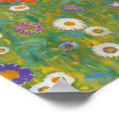 フラワーガーデンバイグスタフクリムト ポスター (角)