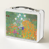 フラワーガーデンバイグスタフクリムト メタルランチボックス (裏面)