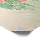 フラワーガーデンバイセオドア伯爵バトラー ポスター (角)