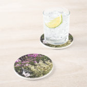 フラワーガーデンバードハウス写真絵を描のコースター コースター (側面)