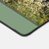 フラワーガーデンバードハ絵画ウスパーソナライズされたズ デスクマット (コーナー)