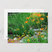 フラワーガーデンパス写真はがき ポストカード (正面/裏面)