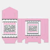 フラワーガーデンピンク フェイバーボックス (見開き)