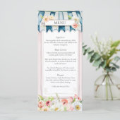 フラワーガーデンブライダルシャワーメニュー メニュー (スタンド正面)