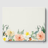 フラワーガーデンブーケ結婚ーズ ゲストブック (裏面)