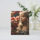 フラワーガーデンプリンセスガール ポストカード (スタンド正面)