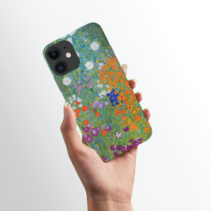 フラワーガーデンメドウグスタフクリムト iPhone 11 ケース