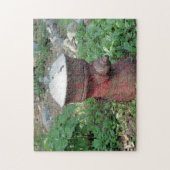 フラワーガーデンラスティ消火栓  ジグソーパズル (縦)