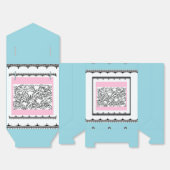 フラワーガーデンリトルブルー フェイバーボックス (見開き)