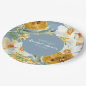 フラワーガーデンワイルドフラワーズ春ブライダルシャワー ペーパープレート (アングル)