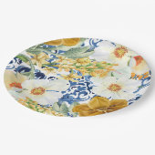 フラワーガーデンワイルドフラワーズ春ブライダルシャワー ペーパープレート (アングル)