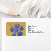 フラワーガーデン差出人住所ラベル ラベル (インサイチュ)