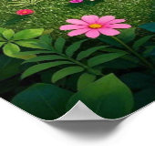 フラワーガーデン最高のマザーエバー ポスター (角)