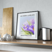 フラワーガーデン素晴らしウォールアートキャンバス キャンバスプリント