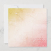 フラワーガーデン結婚式招待状 招待状 (裏面)