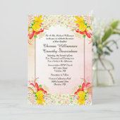 フラワーガーデン結婚式招待状 招待状 (スタンド正面)