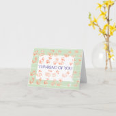 フラワーガーデン考えズの カード (黄色い花)